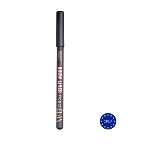 ELAN Пудровый карандаш для бровей Brow Liner PRO B 02 dark brown