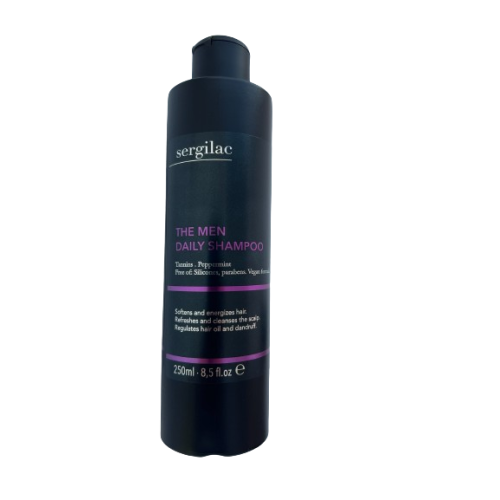 Шампунь для мужчин для ежедневного использования The Men Daily Shampoo SERGILAC 250 мл