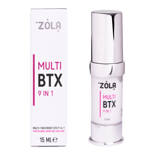 Zola Многофункциональное премиальное средство для бровей и ресниц multi-treatment btx 9 в 1