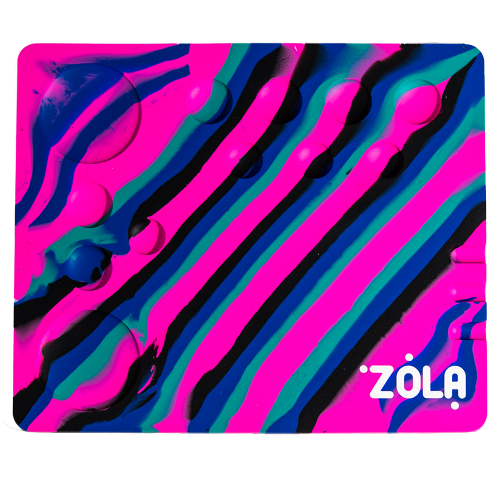 ZOLA Коврик силиконовый Mixing Pad (Разноцветный)