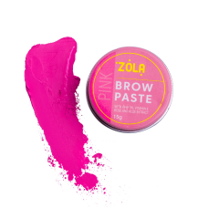 Zola Паста для бровей Розовая Brow Paste pink