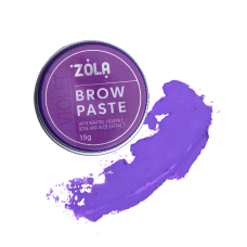 Zola Паста для бровей Фиолетовая Brow Paste violet