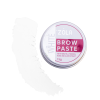 Zola Паста для бровей Белая Brow Paste white