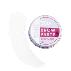 Zola Паста для бровей Белая Brow Paste white