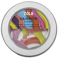 ZOLA Валики для ламинирования Rainbow L-Curl (2S, 2.5M, 3L, 4XL, 4.5XLL)