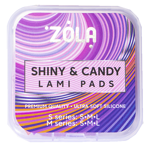 ZOLA Валики для ламинирования Shiny & Candy Lami Pads (S series -S, M, L, M series -S, M, L)