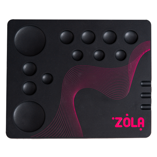 ZOLA Коврик силиконовый Mixing Pad (Черный)